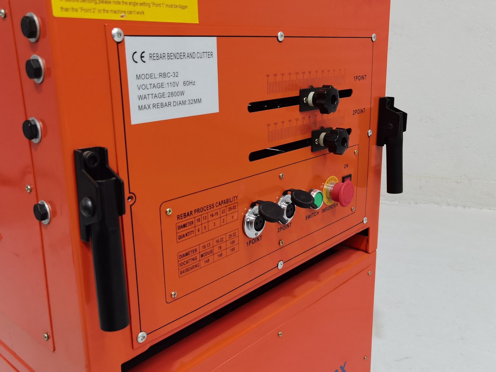 Dobladora y Cizalla Automática de Varilla Maintec RBC 32 (9) Dobladora y Cizalla Automática de Varilla Maintec